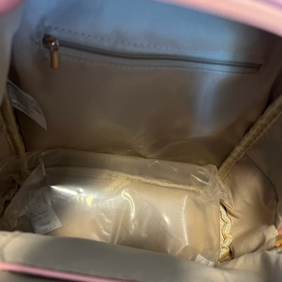 Pink Heart-Patterned Backpack - Picture 5 of 5